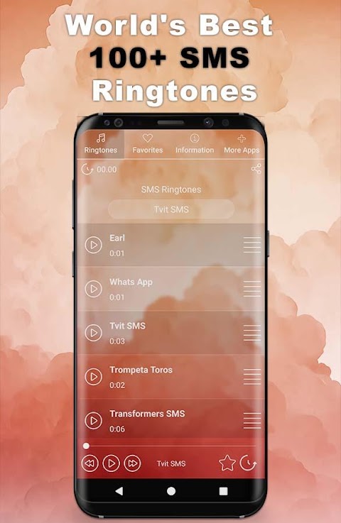 100+ Cool SMS Ringtones Proのおすすめ画像2