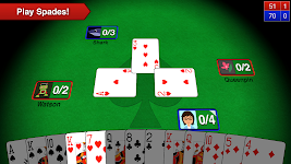 screenshot of Spades + Classic Card Plus Fun