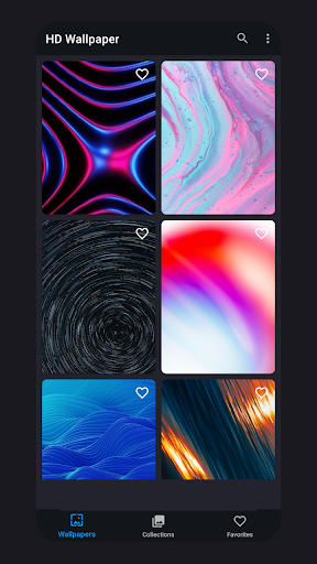 Android application Hd Wallpaper screenshort