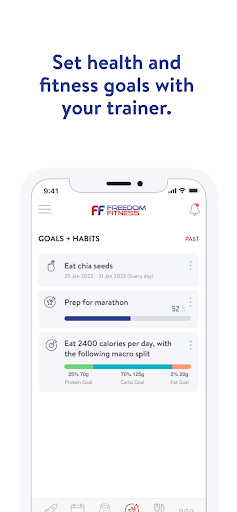 Screenshot of Freedom Fitness Texas