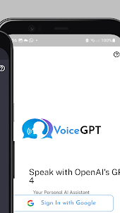 VoiceGPT: Talk with Chatbot AI