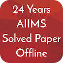 24 Years AIIMS Solved Papers Offline 