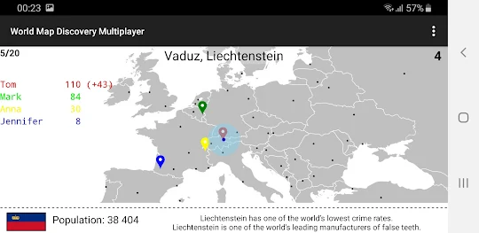 World Map Quiz Multiplayer