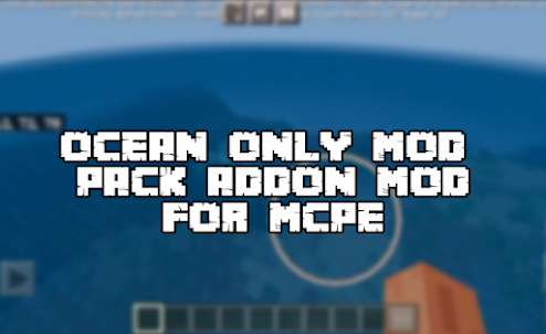 Ocean Only for mcpe