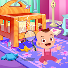 Pretend play little girl games - Cleaning Games 1.0