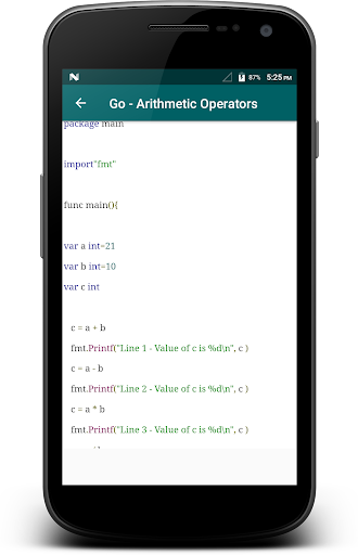 Learn - Go-Lang Screen 3