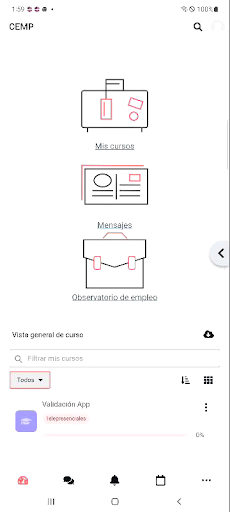 Android application CEMP screenshort