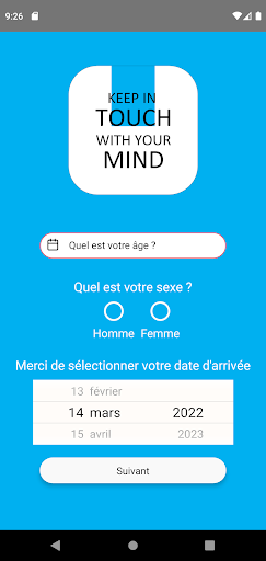 Android application Kitwym screenshort