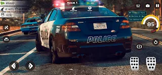 Highway Police Chase Car Games - Screenshot 2