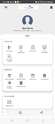 Studyone ERP Screen 3
