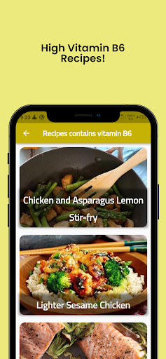 Vitamin B6 Guide Screen 3