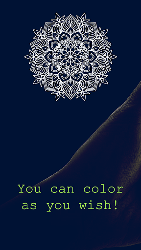 Coloring Mandala Book Screen 2