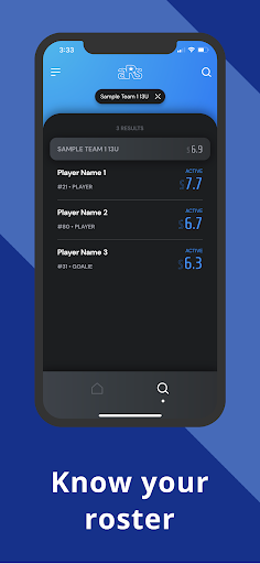 Athlete Rating System Screen 3