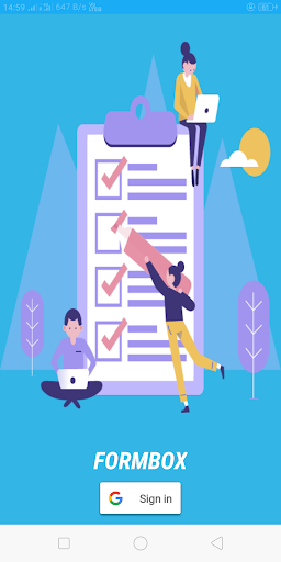 Android application FormBox - Data collection app screenshort