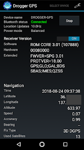 Drogger GPS  for DG-PRO1(RW)  screenshots 1