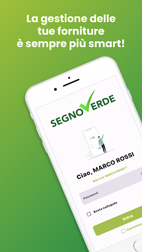Android application SegnoVerde screenshort