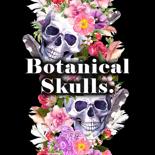 Botanical Skulls Theme logo
