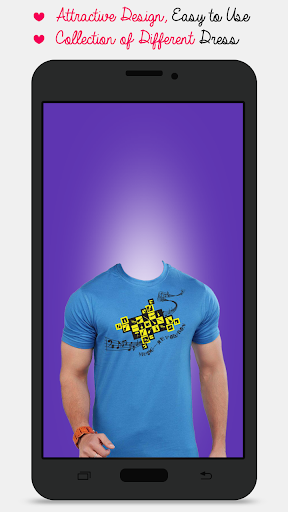 Man T-shirt Photo Maker Screen 3