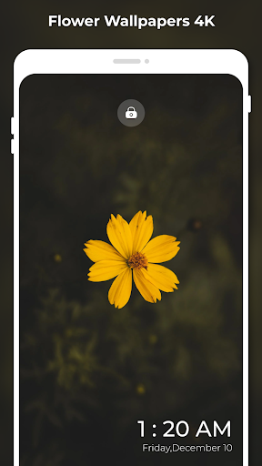 Android application Flower Wallpapers 4K: FULL HD screenshort