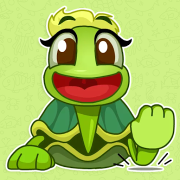 Captura de Pantalla 1 Pegatinas De Tortuga Marinas android
