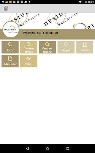 Android application Immobiliare I Desideri screenshort