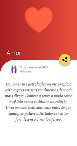 Seu Horóscopo - Gêmeos Screen 2