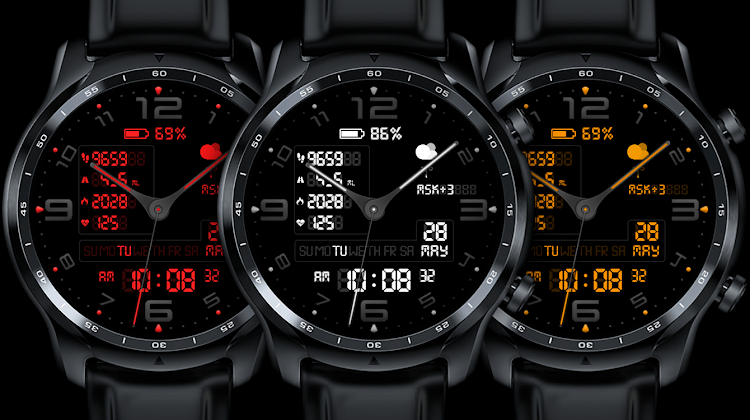 Hybrid DARKNOW RoooK 128 Watch - New - (Android)