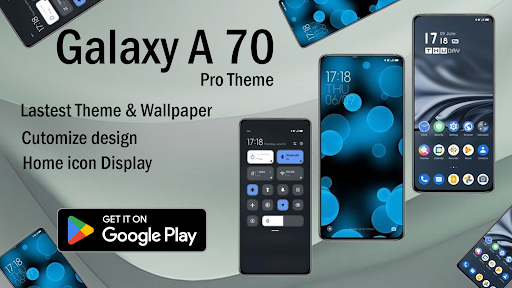 Android application Galaxy A70 Theme screenshort