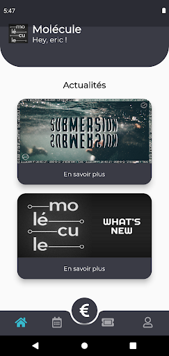 Android application La Molécule screenshort