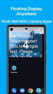 Teleprompter: Floating Notes