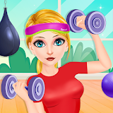 Fitness Girl: Gym Workout Games for Girls icon