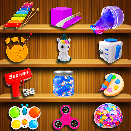 Fidget Toys 3D - Pop it Game Logo