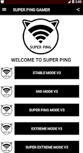 SUPER PING – Anti Lag For Mobi 7.5 3