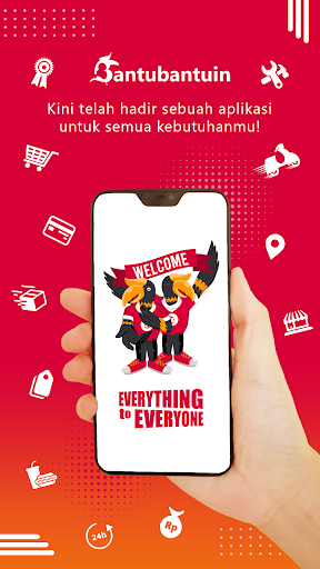 Android application Bantubantuin screenshort