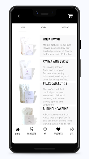 Memli Coffee Screen 3