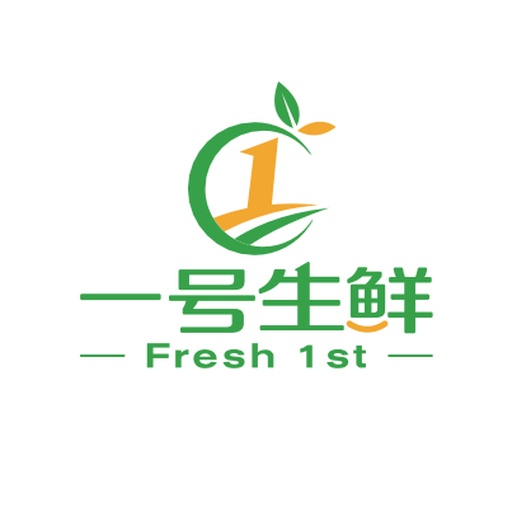 一号生鲜 logo