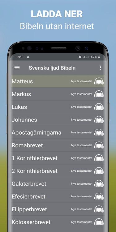 Offline Ljud Bibeln på Svenska - 3.1.1175 - (Android)