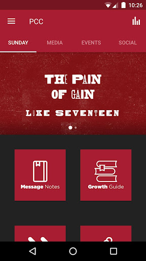 Android application Passion Creek Church screenshort