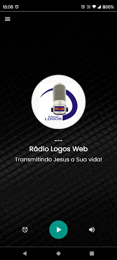 Android application Rádio Logos Web screenshort