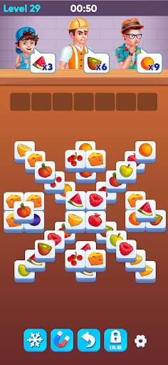 Android application Tile Matching Fruit Puzzle screenshort