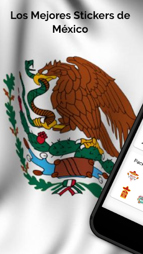 Android application Stickers de México screenshort