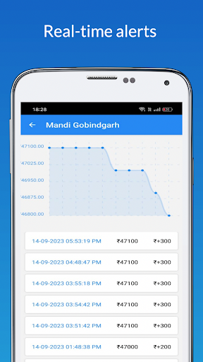 Android application Steel Market screenshort