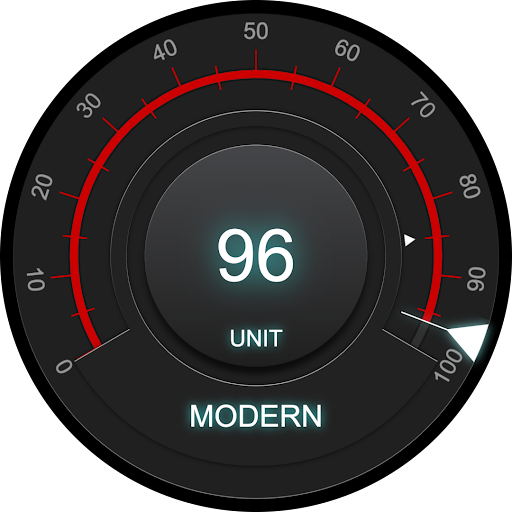 Modern Gauge (WebFX demo) Screenshot 2 - AppWisp.com