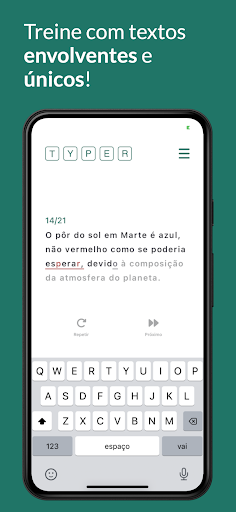 Typer - Digite mais rápido Screen 2