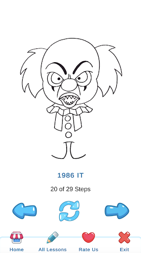 How to draw Killer Klowns