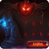 Dark Angel Keyboard Death Keyboard Magic Theme icon