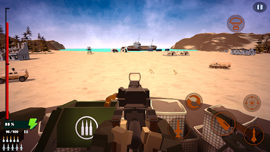 Screenshot 19 Guerra de defensa de la Playa android