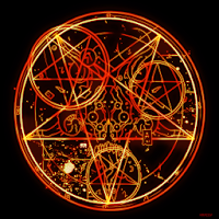 Pentagram Art Lock Screen