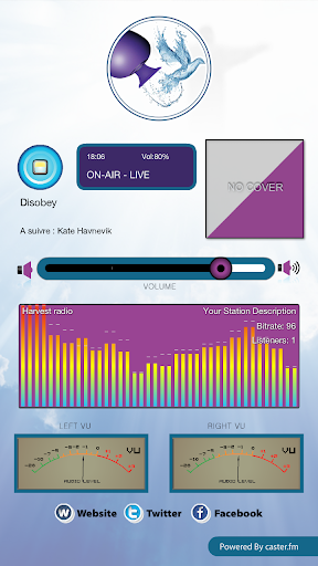 Harvest radio Screen 3