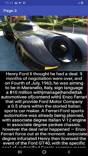 Famous Car In America